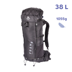 Hiking Backpack Lukla 38L L black