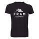 T-shirt man "Fram-Equipment" L Black