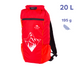 Ultralight backpack Fram-Equipment My Peak 20L Red