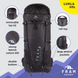 Рюкзак Lukla 65L S чорний розпродаж, Чорний, S