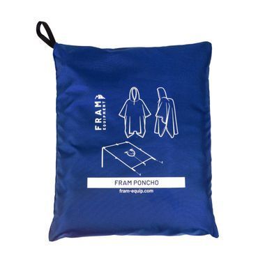 Poncho Rainfall, Blue, one size