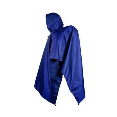 Poncho Rainfall, Blue, one size