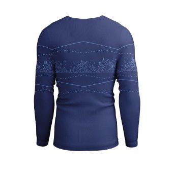 Sale - Кофта running male Trails, Blue