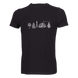 T-shirt male "Forest", Black, M