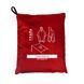 Poncho Rainfall, Red, one size