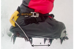 Snowshoes, how to select correct size