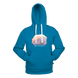 Hoody "Щастя це не де а як" XXL Blue