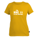 Sale - T-shirt female "Hike is my therapy" S Жовтий, Yellow, S