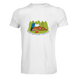 T-shirt male "Кіт-медик", White, L