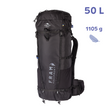 Рюкзак Lukla 50L L черный