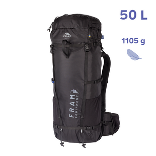 Hiking Backpack Lukla 50L S black