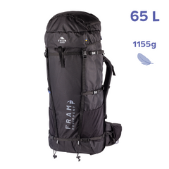 Hiking Backpack Lukla 65L L black