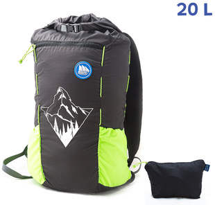 Розпродаж - Ультралегкий рюкзак MyPeak 20L Чорний Matterhorn