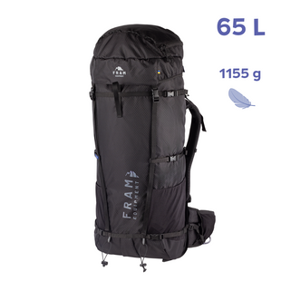 Hiking Backpack Lukla 65L L black