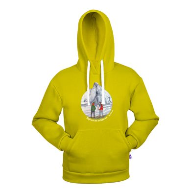 Hoody "Боріться або не беріться" L Light-green