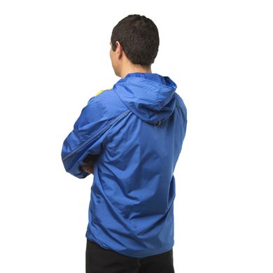 Куртка ветрозащитная Anorak S синий-желтый
