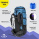 Backpack Tempo 50L Blue