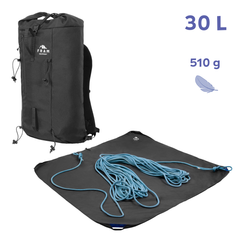 Backpack Olimpos RopeBag 30L, Black, one size