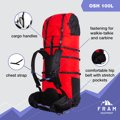 100l backpack cheap