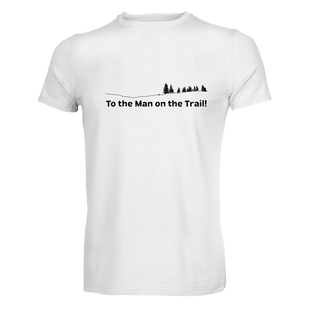 T-shirt man "To the Man on the Trail‼" male XS