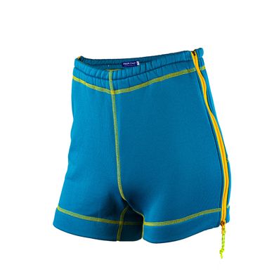 Full Zip Shorts Powerstretch S Turquoise