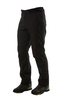 Full zip soft-shell pants Fram-Equipment Garmo-SoftShell S black