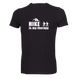 T-shirt male "Hike is my therapy", Black, M