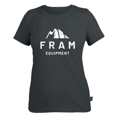 T-shirt man lady "Fram-Equipment" M Black