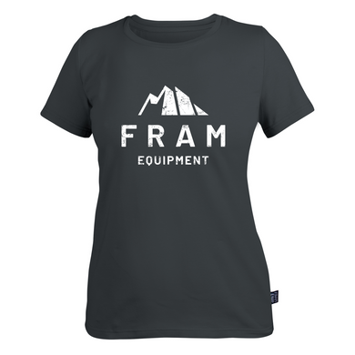 T-shirt man lady "Fram-Equipment" L Black