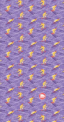 Мультифункциональная повязка Fram-Trube Skier Фиолетовый