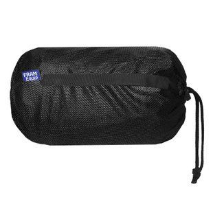 Stuff sack (mesh) Fram-Equipment S, Black, S