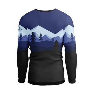 Sale - Кофта running male Firs, Blue