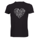T-shirt male "Outdoor love", Black, M